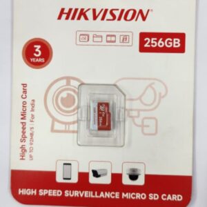 hikvision high speed surveillance micro sd card (256gb)