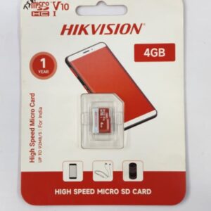 Hikvision 4GB micro SD card for mobiles and cameras